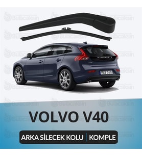 Volvo V40 2013 - 2017 Komple Arka Silecek Kolu Ve Süpürgesi