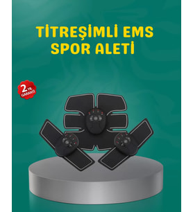 EMS Titreşimli Spor Cihazı Kas Geliştirme ve Yağ Yakma 2025 Seri Orijinal - Lisinya
