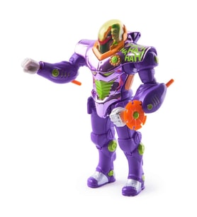 DC Metal Force Zırhlı Figür Seti - The Joker (10 cm Figür + 15 cm Zırh)