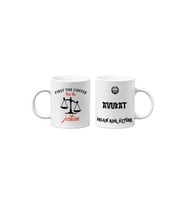 Avukat/Lawyer Hukukçu Temalı Hediyelik İkili Beyaz Seramik Kupa Seti-1-İKİLİ