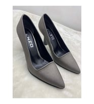 ÇİĞDEM PLATİN GRİ SATEN KADEH ÖKÇE STİLETTO (ENZS1A) - PLATİN GRİ - 37 - ST01989-PLATİN GRİ-37