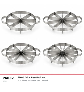 Fida Paslanmaz Metal Pasta Kesici - 8