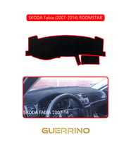 SKODA Fabia (2007-2014) ROOMSTARTORPİDO KORUMA HALISI KIRMIZI KENAR