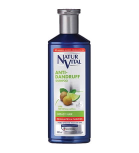 Natur Vital Hair Loss Yağlı Saçlar için Kepek Şampuan 300 ML Anti-Dandruff Greasy