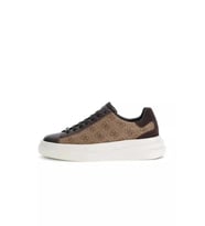 Guess Elba Erkek Bej/Kahverengi Deri Sneaker FMPVIBFAL12-BEIBR