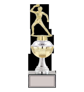 ODAK KUPA - Figürlü Kupalar - Masa Tenisi Kadın Figürlü Kupalar FG-045 C - 30 cm