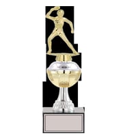 ODAK KUPA - Figürlü Kupalar - Masa Tenisi Kadın Figürlü Kupalar FG-045 C - 30 cm