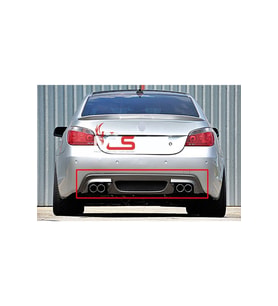 BMW E60 M TAMPON UYUMLU M5 DİFÜZÖR FİBERGLASS BOYASIZ