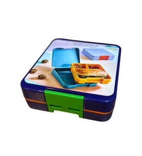 VAGONLİFE VGN-1009  BÖLMELİ BESLENME YEMEK KABI- PURE LUNCH BOX  - KARIŞIK RENK (TEKLİ)