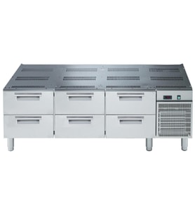 Electrolux Professional Soğutmalı Cihaz Altı Tezgah, 6 Çekmeceli, - 2/+10°c, Defrost Yoğunluğunun Otomatik Buharlaşması -r290 E9TTBECOMKN