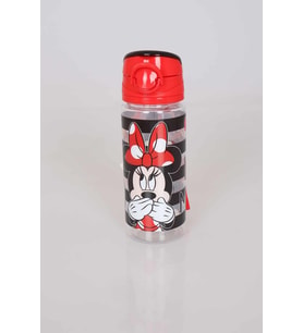 LİSANSLI MINNIE MOUSE TRITAN MATARA 500 ML (Kırmızı)
