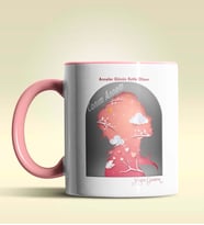 Kişiye Özel Canım Annem 7 Tasarımlı Pembe Kupa Bardak (Pembe)