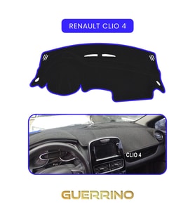 RENAULT Clio 4TORPİDO KORUMA HALISI MAVİ KENAR