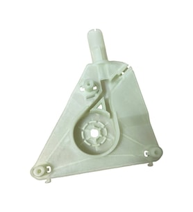 Audi A3 2003-2012  İçin Cam Kriko Motor Kapağı - Sağ (Beyaz)