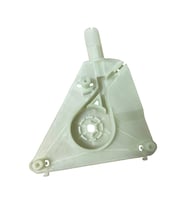 Audi A3 2003-2012  İçin Cam Kriko Motor Kapağı - Sağ (Beyaz)
