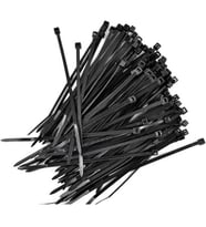 Kablo Bağı Cırt Siyah Ultra Dayanıklı 100'lü Paket 3.6x250mm