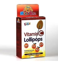 Multiball Kids Vitamin C Lollipops 7'li
