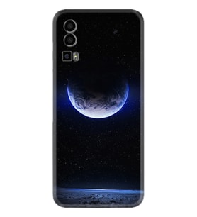 General Mobile GM 23 Kılıf Resimli Desenli Silikon Platinium Series Midnight Moon 1802