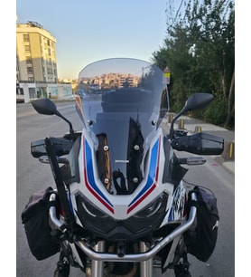 MOTOCAM Honda Africa twin CRF 1100L L1 Ön Cam 2020-2023 Model 51cm Füme Renkli 4mm UZUN