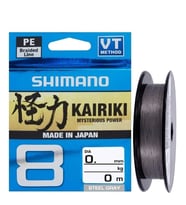 İp Misine Shimano Kairiki Stell Gray (Gri) 0,06mm 300 metre 8kat