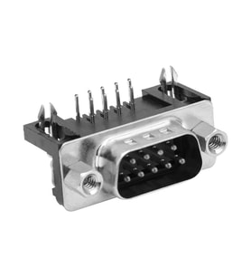 Ayt 9 Pin Erkek D Sub 90 Derece Konnektör