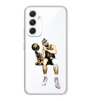 Samsung Galaxy S23 FE Uyumlu Steph Curry Tasarımlı Şeffaf Telefon Kılıfı