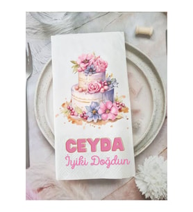 Doğum günü baskılı peçete 20 adet