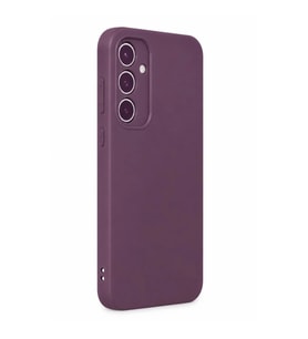 Samsung Galaxy A35 5g Kılıf First Silikon - Mürdüm