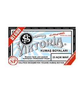 Viktoria Kumaş Boyası Açık Mavi