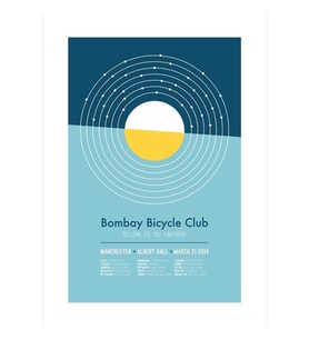 Bombay Bisiklet Kulübü Turu Tablo Ahşap Poster Dekoratif