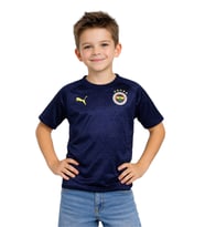 Fenerbahçe Orijinal A Takım Futbolcu Lacivert Antrenman ÇOCUK T-Shirt