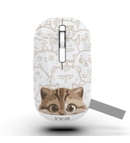 IWM-242K Bluetooth 5.4 + 2.4G Kablosuz Sessiz Optik Mouse, 500mAh Şarjlı Batarya, 4D Sessiz Tuş, 800-1600 DPI, Manyetik Kapak Tasarım, Çift El Kullanım, Windows/Mac/Android Uyumlu