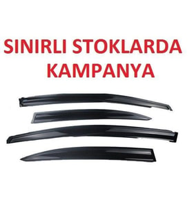 Sunplex Nissan Uyumlu Navara Pick-Up Cam Rüzgarlığı