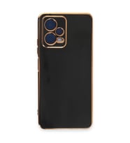 Xiaomi Redmi Note 12 Pro 5g Kılıf Volet Silikon - Siyah