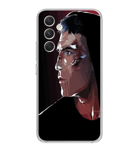 Samsung Galaxy S23 FE Uyumlu Punisher Tasarımlı Şeffaf Telefon Kılıfı