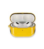 Apple Airpods Pro (1.nesil) 3in1 Kılıf - Sarı