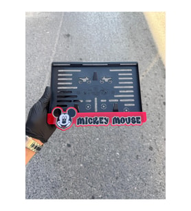 Motorsiklet Pleksi Plakalık