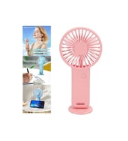 MİNİ FAN,TELEFON TUTUCU,PORTATİF EL VANTİLATÖRÜ 9,3x19cm USB ŞARJLI EL FANI
