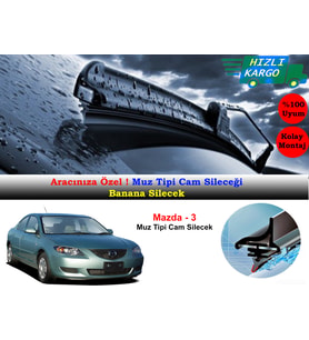 Mazda 3 Muz Silecek Takımı 2004-2008