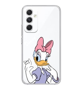 Samsung Galaxy A25 Uyumlu Ördek Desenli Şeffaf Telefon Kılıfı
