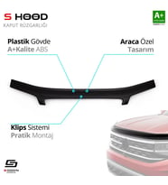 Hyundai Uyumlu Starex ABS Plastik Kaput Rüzgarlığı 2003-2008 A+Kalite Parça