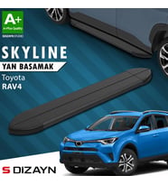S-Dizayn Toyota Rav 4 4 Skyline Siyah Yan Basamak 173 Cm 2013-2017 A+ Kalite