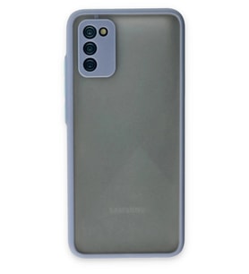 Durukar® Samsung Galaxy A02S Kılıf Montreal Silikon Kapak - Gri
