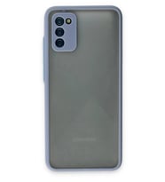 Durukar® Samsung Galaxy A02S Kılıf Montreal Silikon Kapak - Gri