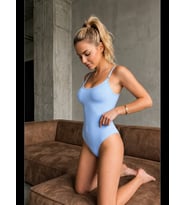 Night Kadın Yüksek Belli Dar Kesim Streç Body