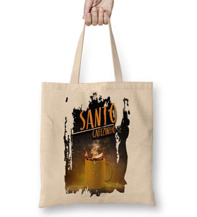 Santo Cafezinho Bez Çanta Uzun Saplı