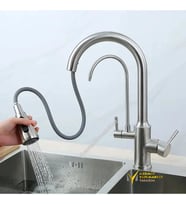 Krom Arıtmalı Spiralli Eviye Bataryası