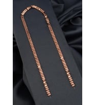 Hematit Doğal Taş Parlak Roz Rondela Kesim 3x5mm Dizi [AA]