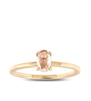 0.35 Karat Morganite Pırlanta Yüzük