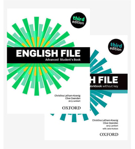 English File Advanced Student's Book + Workbook + Audio 3rd Edition